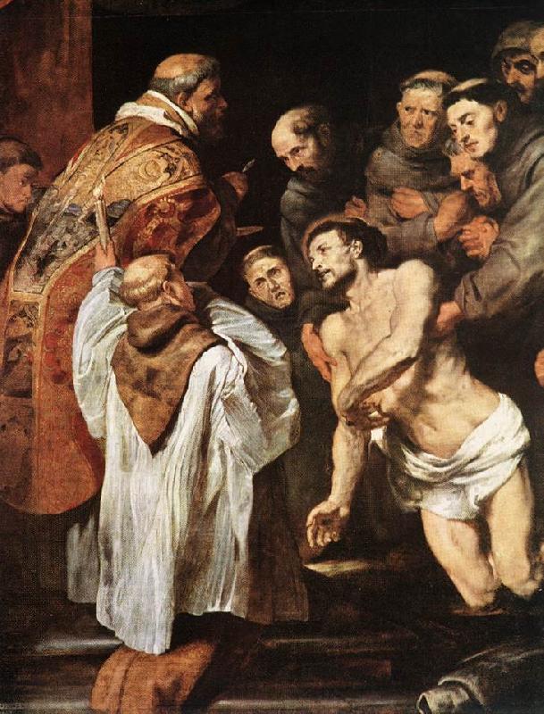 RUBENS, Pieter Pauwel The Last Communion of St Francis oil painting picture